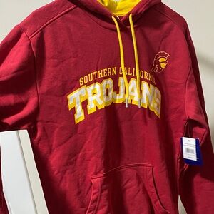 Champion NWT Southern California Trojans Hoodie Adult Size Small